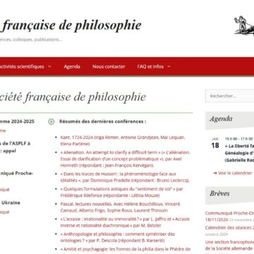 Société française de philosophie