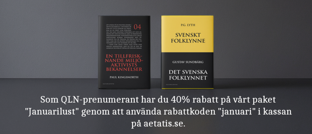 40% januari-rabatt för våra prenumeranter