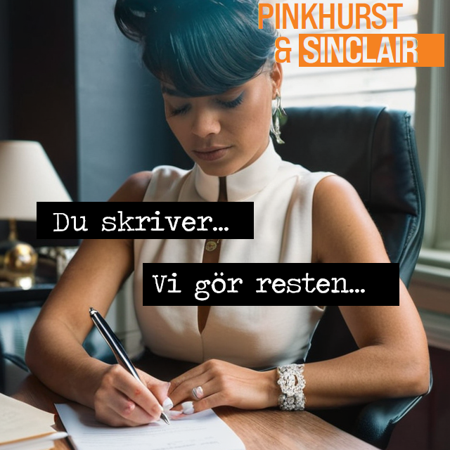 Ge ut din bok på Pinkhurst & Sinclair