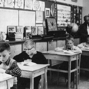 Stora Vika skola - 1950-tal