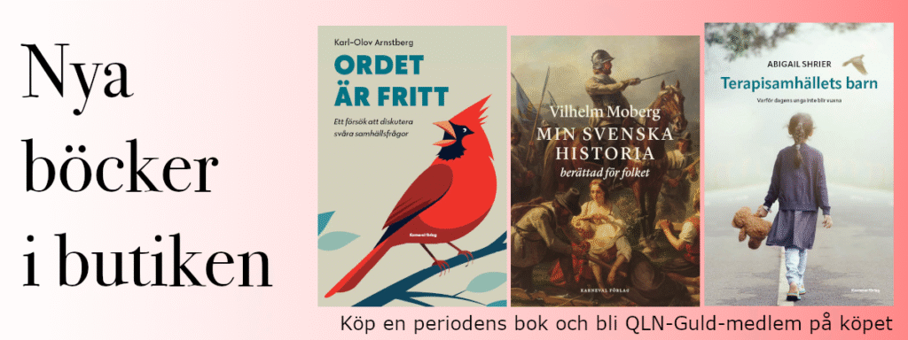 Nya böcker i butiken