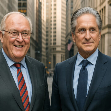 Göran Persson & Gordon Gekko på Wall Street.