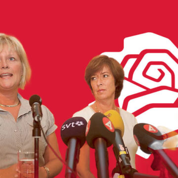 Ulrica Messing och Mona Sahlin