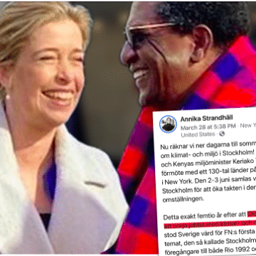 Strandhälls högra hand satsade på etnisk rensning för att ”rädda klimatet” … och få biståndspengar
