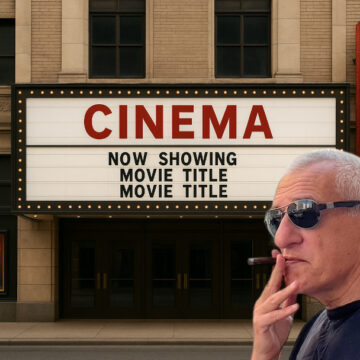 Boris tittar på film