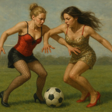 Tyskland blandar prostitution och fotboll