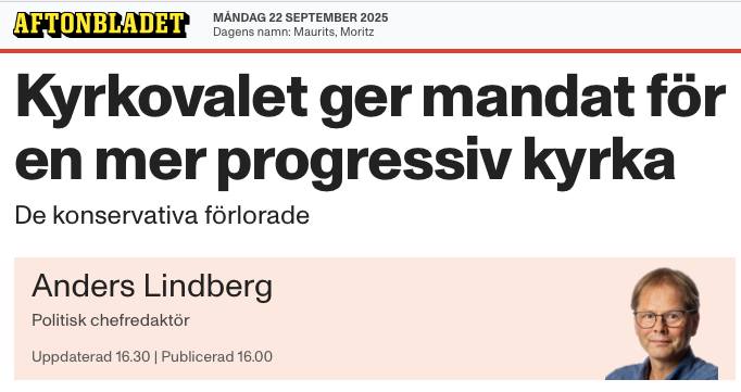 En progressiv kyrka