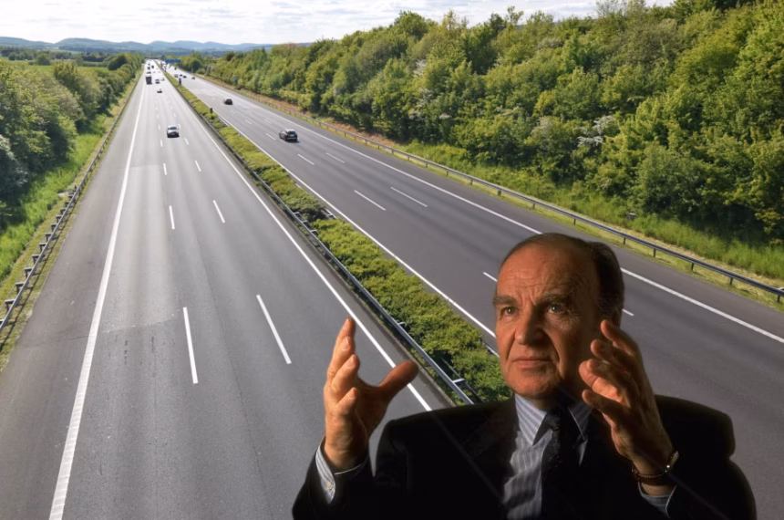 Alija Izetbegovic och Autobahn
