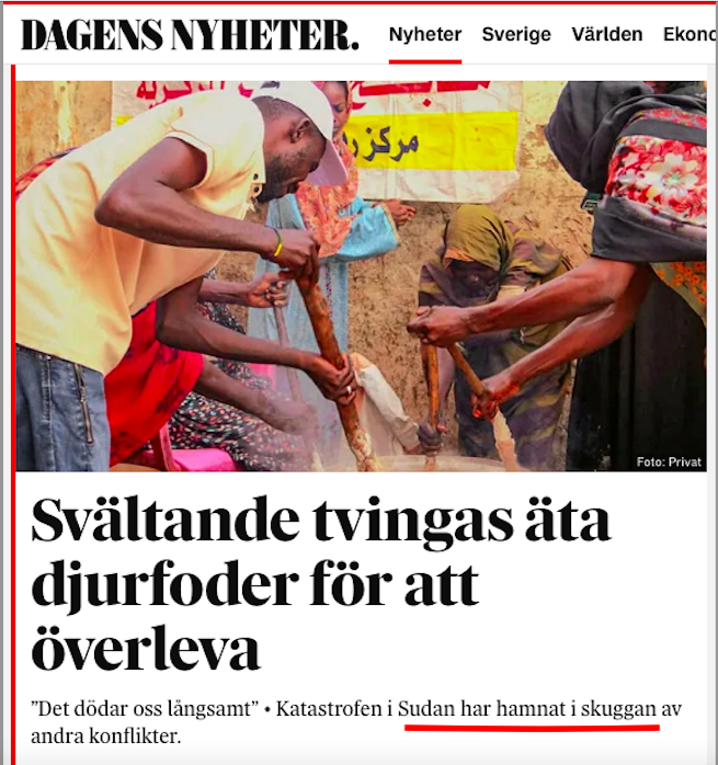 Vem bryr sig om Sudan?