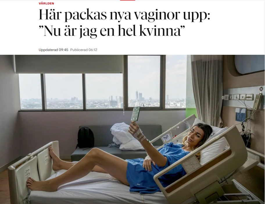 Här packas nya vaginor upp - för att bygga hela kvinnor