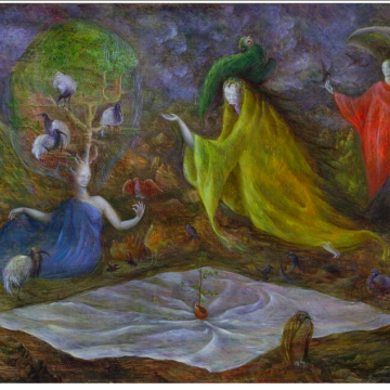 Leonora Carringtons ”The pomp of the Subsoil” (1947)