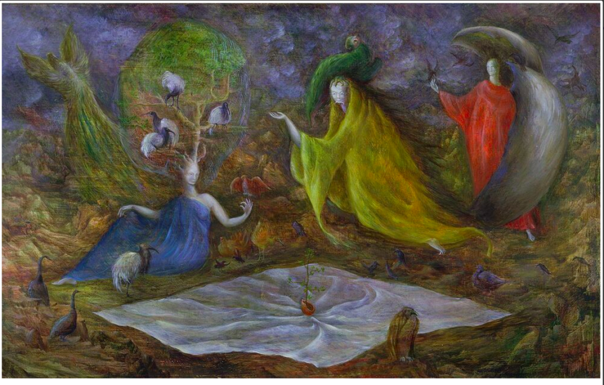Leonora Carringtons ”The pomp of the Subsoil” (1947)