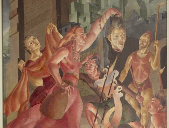 Colquhoun, Ithell, 1906aEUR"1988; Judith with the Head of Holofernes Yttrandefrihetsentrenörerna