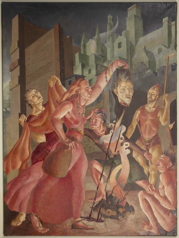 Colquhoun, Ithell, 1906aEUR"1988; Judith with the Head of Holofernes Yttrandefrihetsentrenörerna